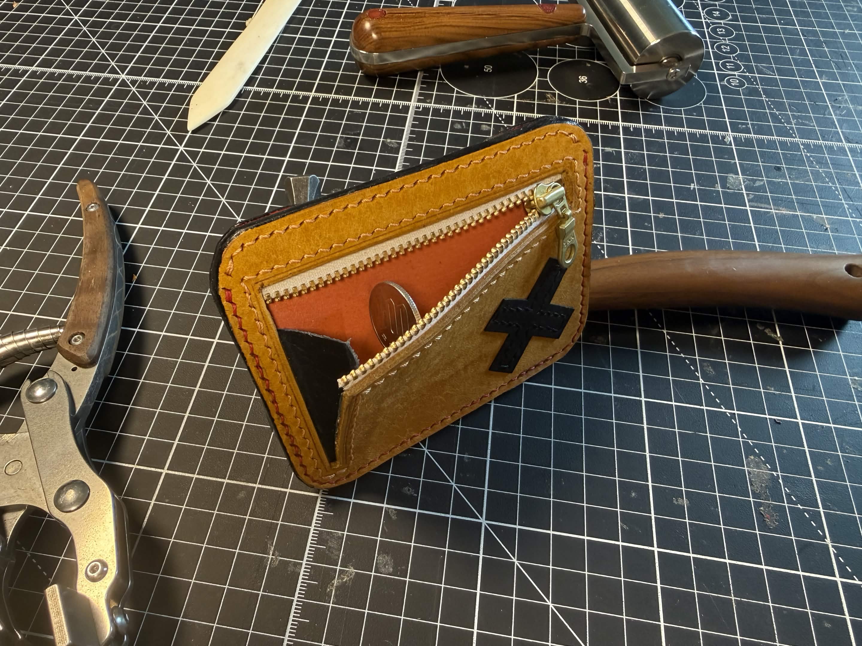 Zipper Card Wallet